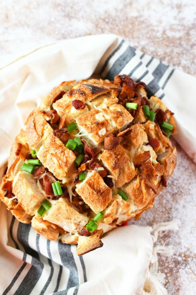 sausage pull apart bread